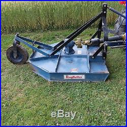 Used Kioti LB1914 4WD Tractor with 5' Rotary Mower & 6' Rear Blade Package