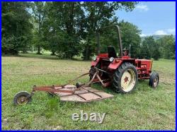 Used farm tractor diesel. Fuel, power, cooling, hydraulic systems working