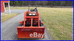 VERY NICE 2003 KUBOTA BX2200 4X4 COMPACT TRACTOR With LOADER & BELLY MOWER 400 HRS