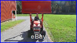 Very Nice 2009 Kubota Bx24 Compact Tractor Loader Backhoe 4x4 Diesel Low Hours