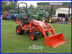 Very Nice 2015 Kubota Bx 2370 4x4 Loader Tractor Only 23 Hours