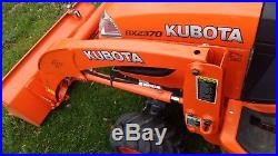 VERY NICE 2016 KUBOTA BX2370 4X4 TRACTOR WithLOADER & MOWER 21 HRS