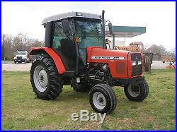 VERY NICE 471 MASSEY FERGUSON CAB TRACTOR ONLY 661 HOURS