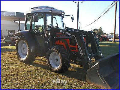 VERY NICE AGCO GT 55 4 X 4 CAB LOADER TRACTOR