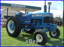 Very Nice Ford 7700 2wd Diesel Tractor