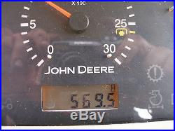 Very Nice John Deere 3320 4x4 Cab Loader Tractor