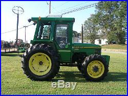 Very Nice John Deere 5400 4 X 4 Cab Tractor Only 912 Hours