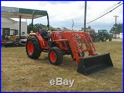 VERY NICE KIOTI DS4110 4 X 4 LOADER TRACTOR ONLY 190 HOURS