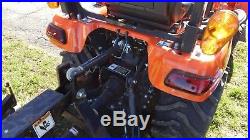 VERY NICE KUBOTA BX2370 4X4 COMPACT TRACTOR 69hrs With LOADER & 5' MOWER