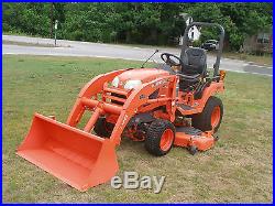 VERY NICE KUBOTA BX 2660 4 X 4 LOADER TRACTOR ONLY 540 HOURS