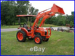 Very Nice Kubota L3800 4x4 Tractor With Only 91 Hours