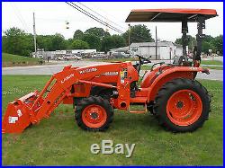 Very Nice Kubota L3800 4x4 Tractor With Only 91 Hours