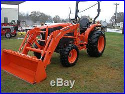 VERY NICE KUBOTA L 3240 4 X 4 LOADER TRACTOR ONLY 349 HOURS