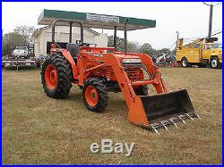 Very Nice Kubota L 3650 4x4 Loader Tractor