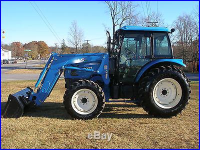 VERY NICE LS P7010 4 X 4 CAB LOADER TRACTOR