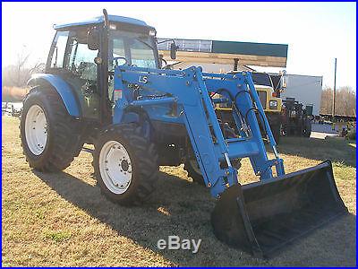 VERY NICE LS P7010 4 X 4 CAB LOADER TRACTOR