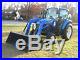 VERY NICE NEW HOLLAND T4.75 CAB LOADER TRACTOR ONLY 213 HOURS