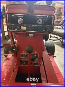 VINTAGE 1970s RAIDER 12 WHEEL HORSE TRACTOR 6 SPEED 12HP RUNNING FARM TRACTOR
