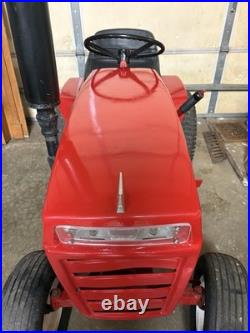 VINTAGE 1970s RAIDER 12 WHEEL HORSE TRACTOR 6 SPEED 12HP RUNNING FARM TRACTOR