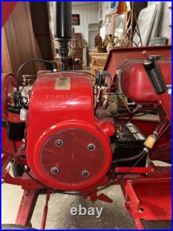 VINTAGE 1970s RAIDER 12 WHEEL HORSE TRACTOR 6 SPEED 12HP RUNNING FARM TRACTOR