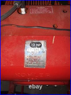 VINTAGE 1970s RAIDER 12 WHEEL HORSE TRACTOR 6 SPEED 12HP RUNNING FARM TRACTOR