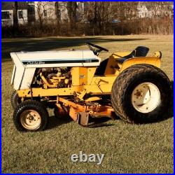 Very Clean 1970s International Cub Lo-Boy 185 Tractor with Woods 59 Mower Deck