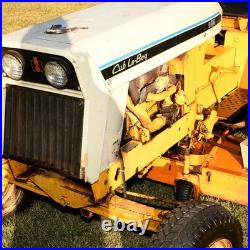 Very Clean 1970s International Cub Lo-Boy 185 Tractor with Woods 59 Mower Deck