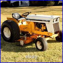 Very Clean 1970s International Cub Lo-Boy 185 Tractor with Woods 59 Mower Deck