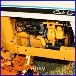 Very Clean 1970s International Cub Lo-Boy 185 Tractor with Woods 59 Mower Deck