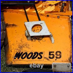 Very Clean 1970s International Cub Lo-Boy 185 Tractor with Woods 59 Mower Deck
