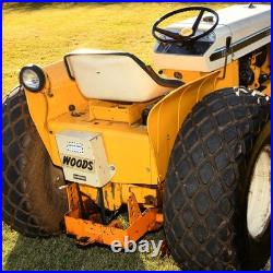 Very Clean 1970s International Cub Lo-Boy 185 Tractor with Woods 59 Mower Deck
