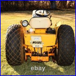 Very Clean 1970s International Cub Lo-Boy 185 Tractor with Woods 59 Mower Deck