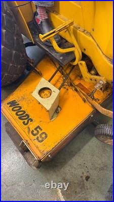 Very Clean 1970s International Cub Lo-Boy 185 Tractor with Woods 59 Mower Deck