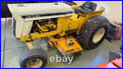 Very Clean 1970s International Cub Lo-Boy 185 Tractor with Woods 59 Mower Deck