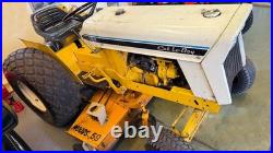 Very Clean 1970s International Cub Lo-Boy 185 Tractor with Woods 59 Mower Deck
