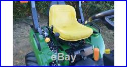 Very Nice 2005 John Deere LV2210 4X4 Loader Mower Tractor with Only 493 Hours