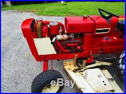 Vintage 1980 International 184 Lowboy Tractor Belly Mower