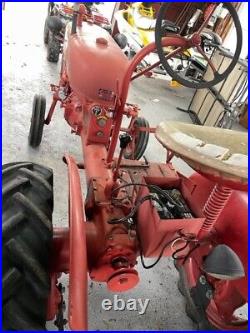 Vintage Farmall Club Was Runing Needs Work Red Old School