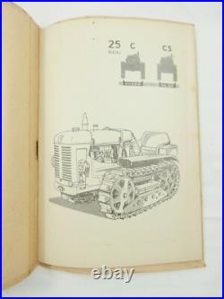 Vintage Fiat Tractor Spare Parts Manual 25 C 25 Cs Diesel 1951