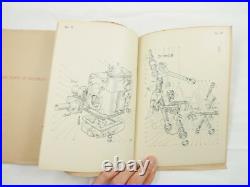 Vintage Fiat Tractor Spare Parts Manual 25 C 25 Cs Diesel 1951