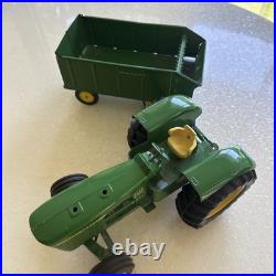 Vintage John Deere 5020 Diesel Tractor With Trailer (Agriculture) Vintage John Deere 5020 Diesel Tractor With Trailer (Agriculture)