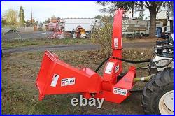 Wood Chipper 6dia. Hydraulc Feed Cat. I&II 3pt 35HP+ Rated (FH-BX62)