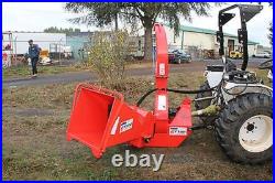 Wood Chipper 6dia. Hydraulc Feed Cat. I&II 3pt 35HP+ Rated (FH-BX62)