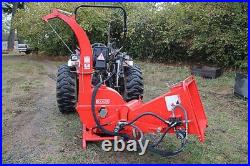 Wood Chipper 6dia. Hydraulc Feed Cat. I&II 3pt 35HP+ Rated (FH-BX62)