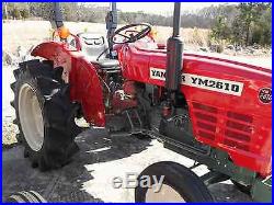 Yanmar 2610 tractor with warranty