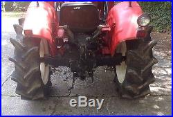 Yanmar 4 WD tractor with front-end loader