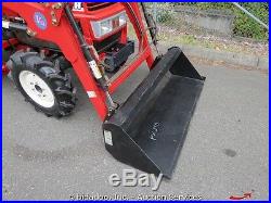 Yanmar FX235D Ag Tractor 3pt Hitch Loader Bucket Diesel Loader Backhoe