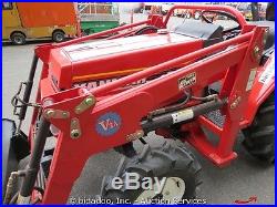 Yanmar FX235D Ag Tractor 3pt Hitch Loader Bucket Diesel Loader Backhoe