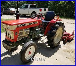 Yanmar YM2000 Tractor, Finishing Mower, & Blade