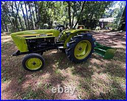 Yanmar YM2000 YM Series 2WD Farm Tractor with Rear Box Blade Attachment 2000